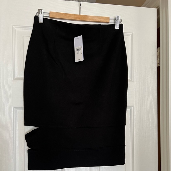 Guess Black Twist Skirt Size M - Picture 2 of 7